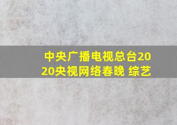 中央广播电视总台2020央视网络春晚 综艺